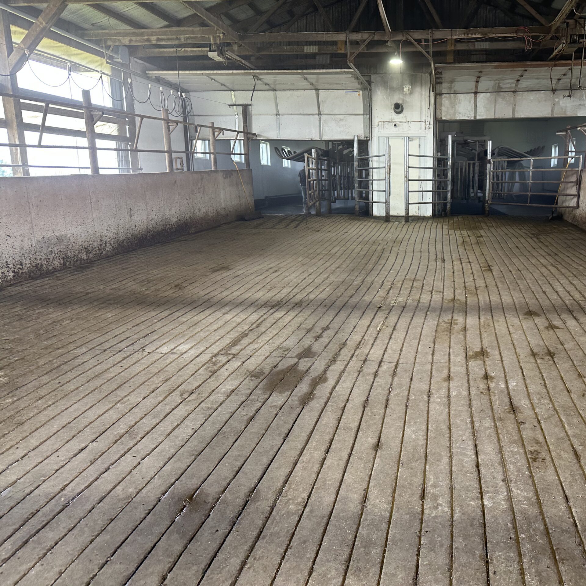 barn floor repair project Barron, WI