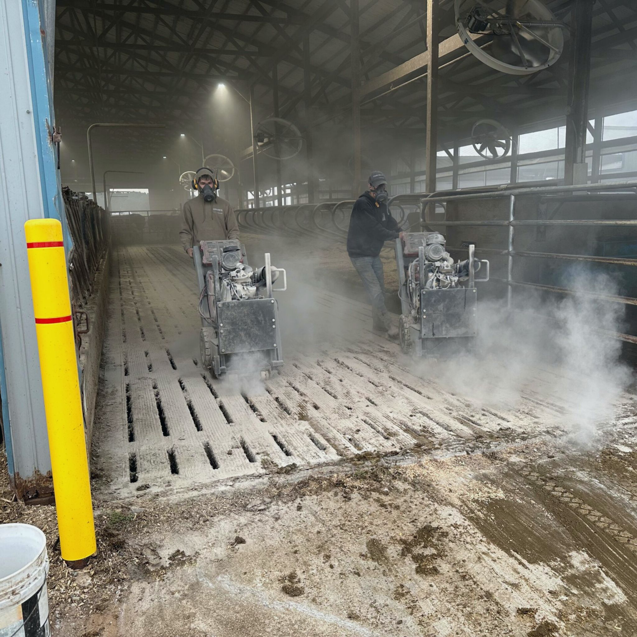 professional barn floor installation Barron, WI